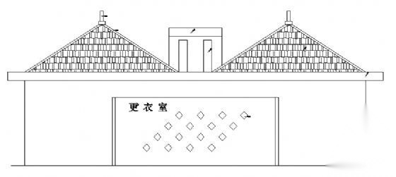 游泳池更衣室设计图