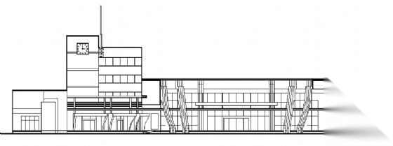 某车库建筑设计图