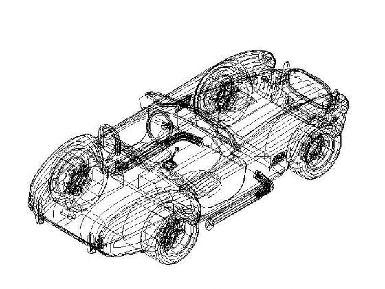 车_CAD三维图集
