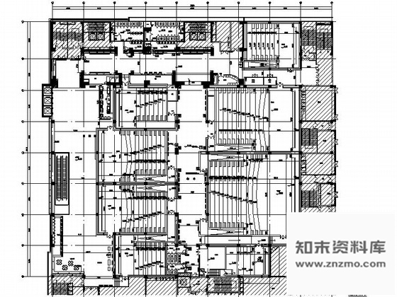 施工图山东某知名国际电影院室内装修施工图