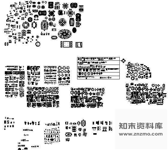 图块/节点室内CAD模块