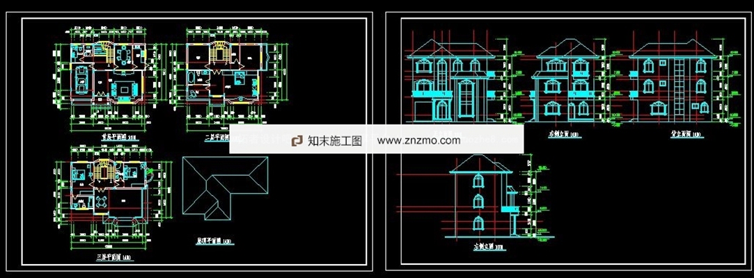 多层别墅户型建施-4