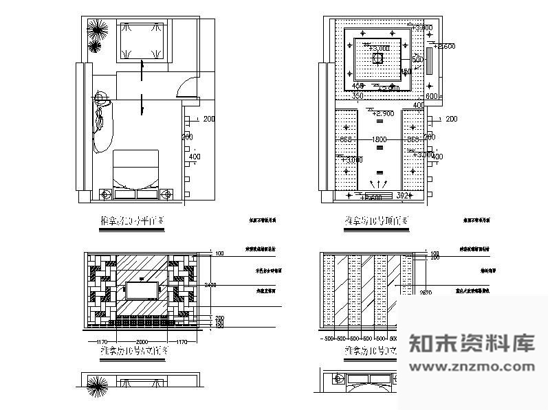 图块/节点某会馆推拿房立面图