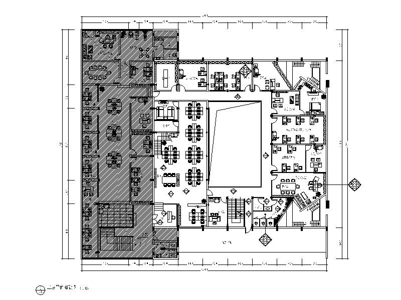 整套中式风格办公楼设计CAD施工图