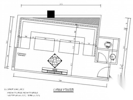 [厦门]量贩式KTV包厢室内装修施工图