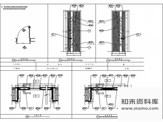图块/节点某酒店客房单扇门详图 通用节点