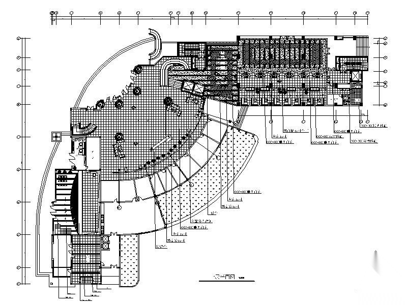 [湖南]某公交调度中心办公空间施工图