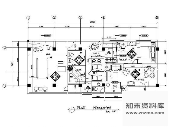 图块/节点某西式套房详图