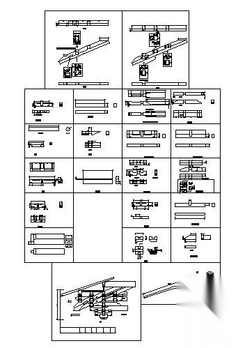 佛光寺柱头科斗拱分件大样 建筑通用节点