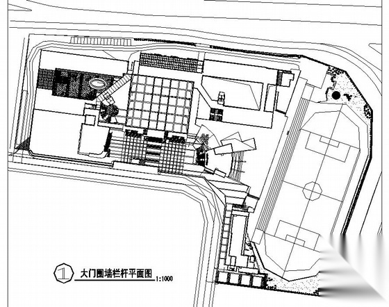 深圳某校园栏杆系统设计施工图