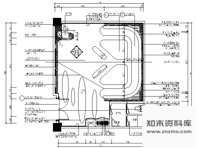 施工图夜总会VIP包间施工图Ⅲ