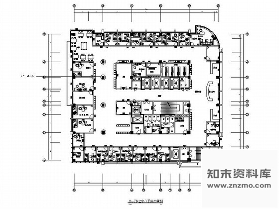 施工图重庆某医院体检中心室内装修图