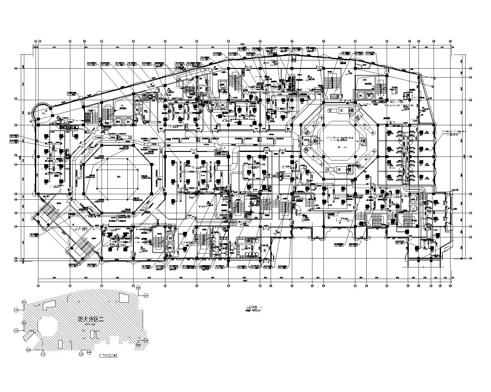 汉中兴元生态旅游示范区汉街项目暖通施工图 市政暖通