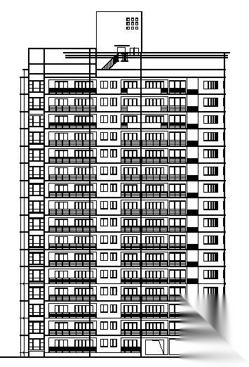 高层住宅全套建施图纸