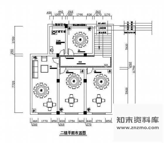 施工图某酒楼装饰施工图