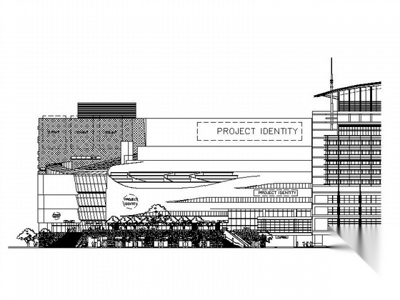 上海徐汇 某城市广场九层商业购物中心建筑 施工图