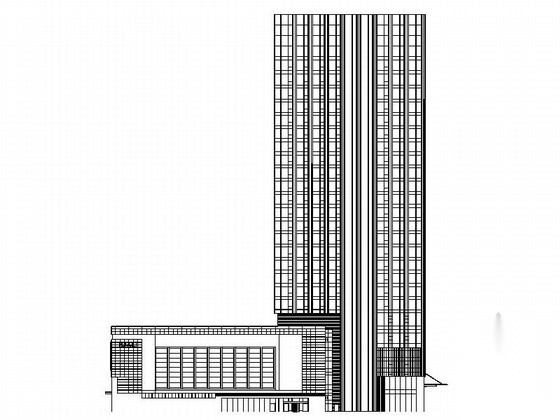 [济南]117米超高层星级酒店幕墙施工图(知名地产)