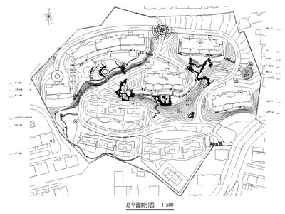 [山东]威海阳光花园居住区景观全套CAD施工图