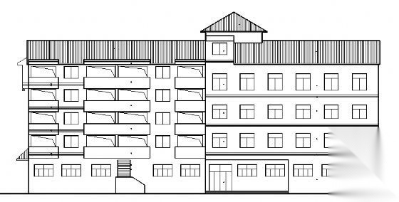 某四层办公楼建筑施工图