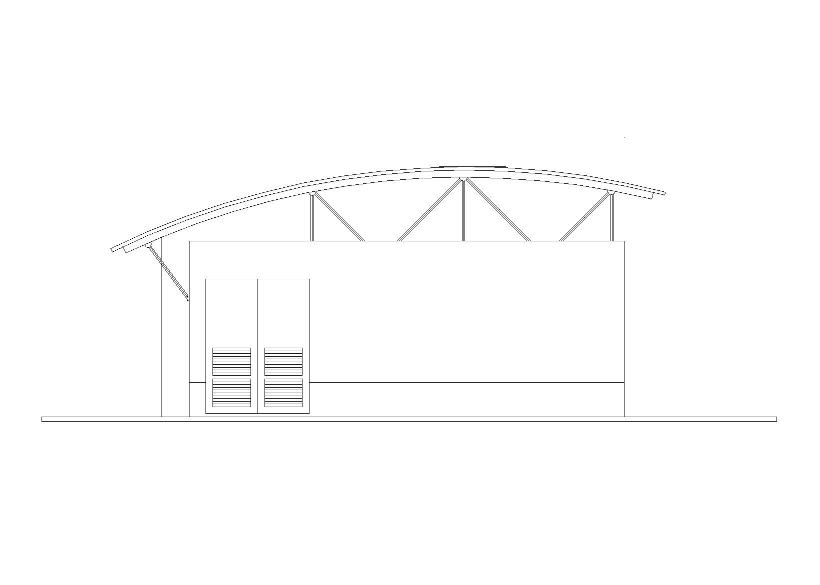 水泵房建筑施工图（CAD）