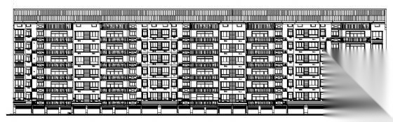 某七层住宅楼建筑方案图