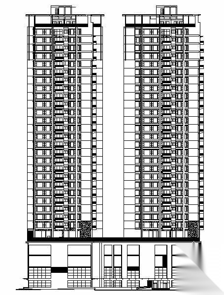 [深圳]宝安某园区住宅楼建筑施工图