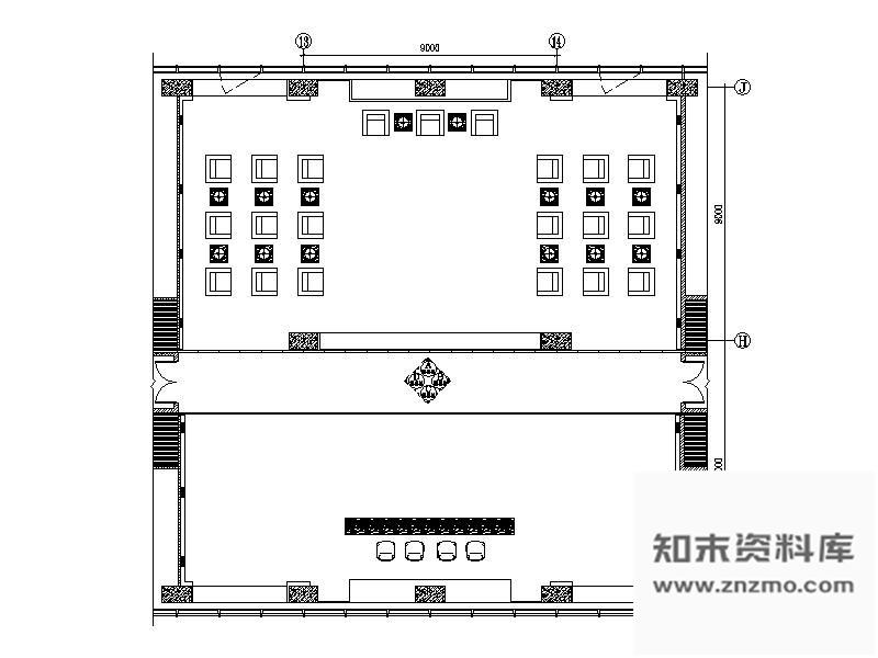 施工图某酒店宴会厅装修图(含效果)