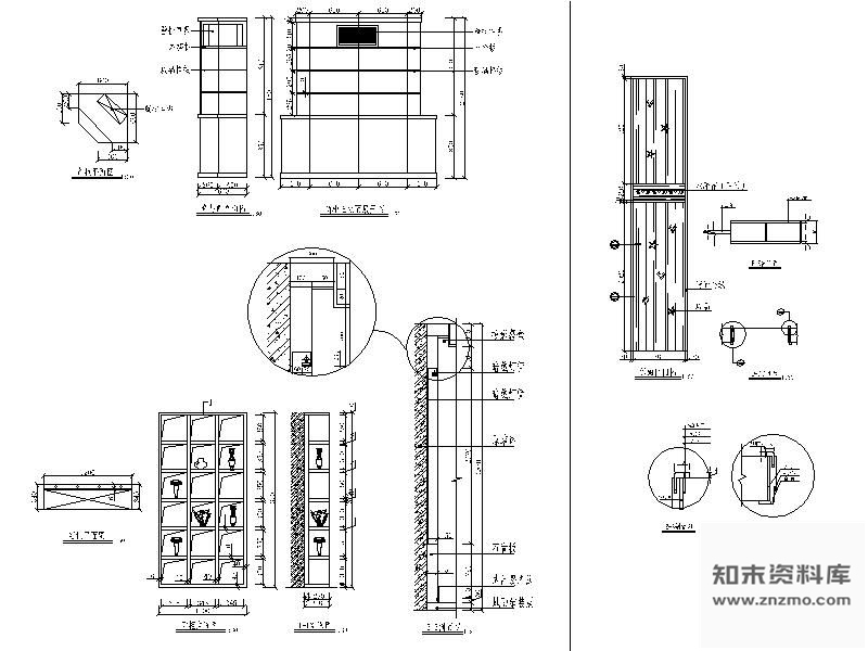 图块/节点家居家具详图 家具节点