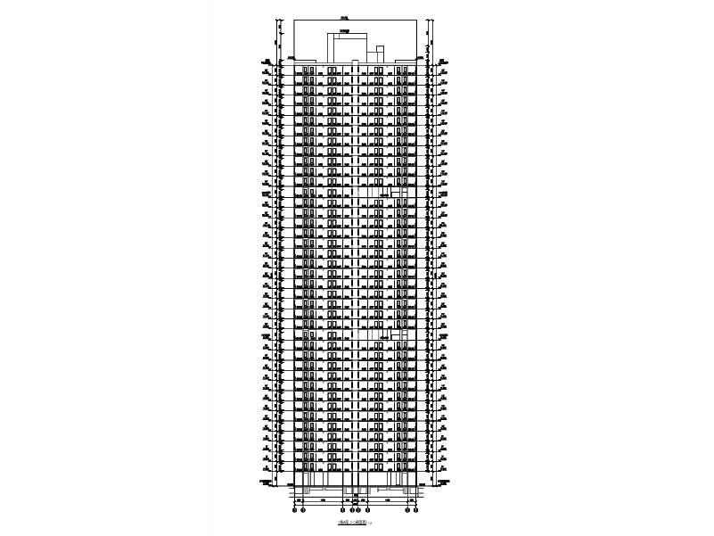 4栋超高层商住楼建筑施工图(含商业裙房)