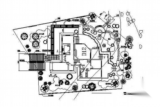 某别墅景观设计图