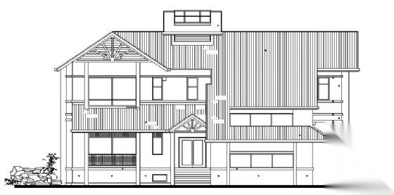 某二层别墅建筑施工图