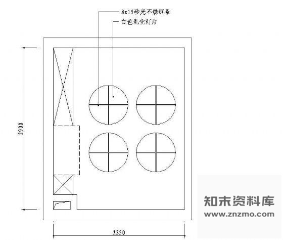 图块/节点顶棚布置CAD图块