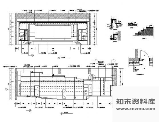 图块/节点报告厅墙面装饰详图Ⅰ