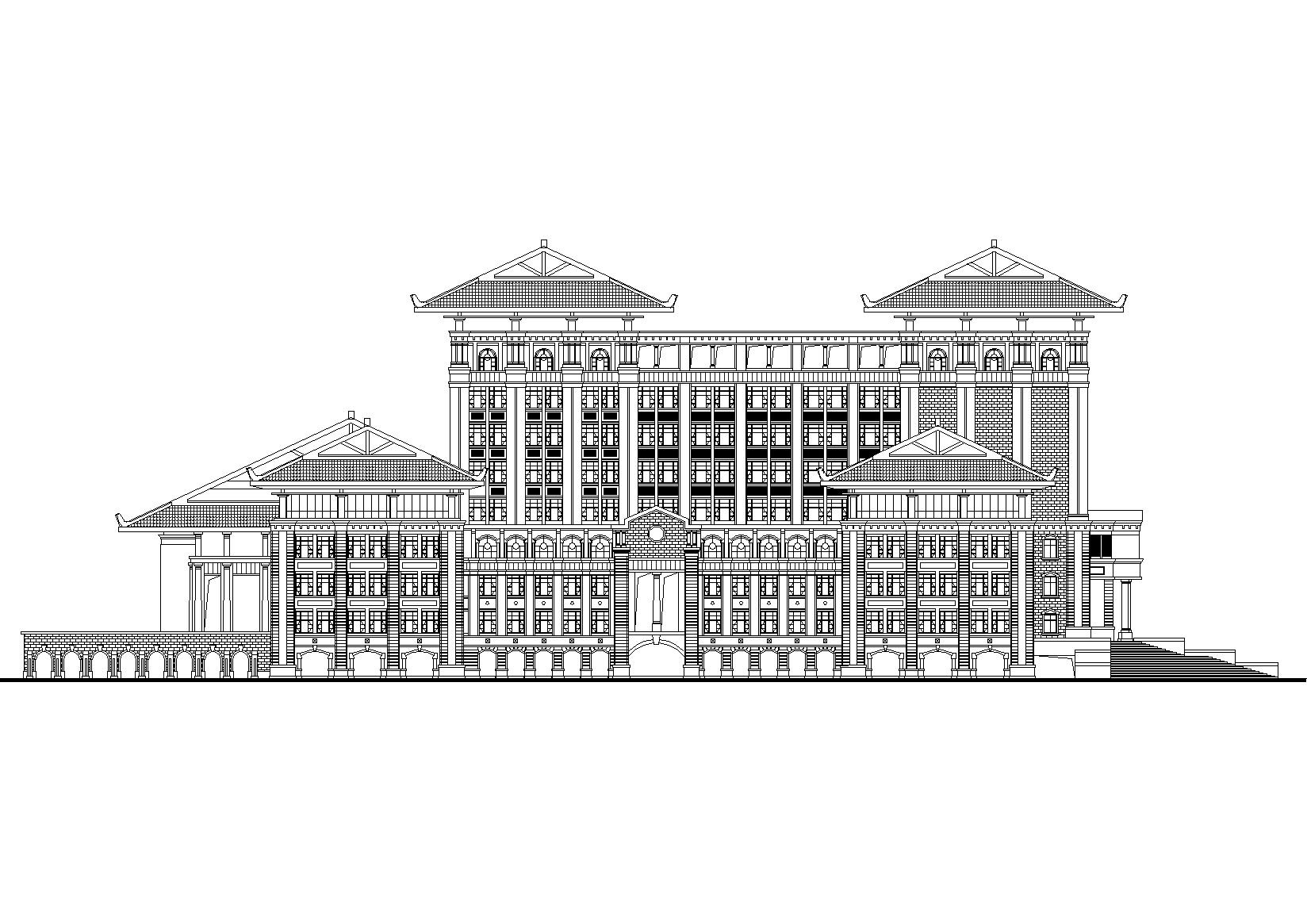 [福建]厦门大学翔安校区主楼群建筑施工图