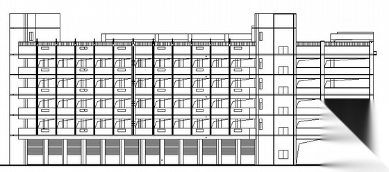 [广西]某立体车库建筑施工图