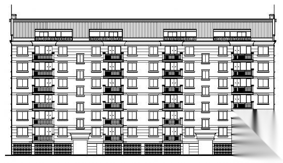 住宅楼建筑施工图