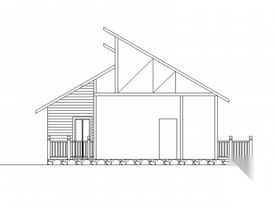 [北京]单层木结构独立住宅建筑施工图