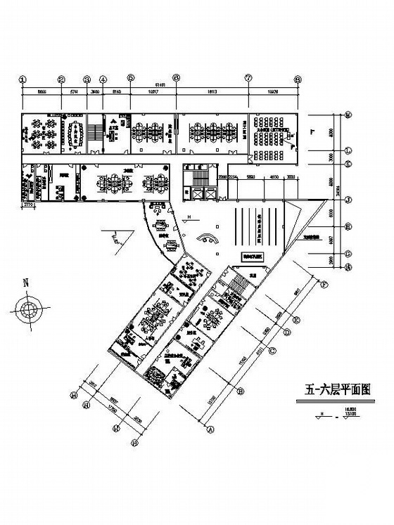 [南京]某办公楼装修图纸