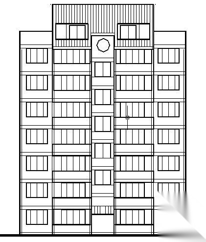 遵义市外环路沙河区修建性规划住宅楼方案图6