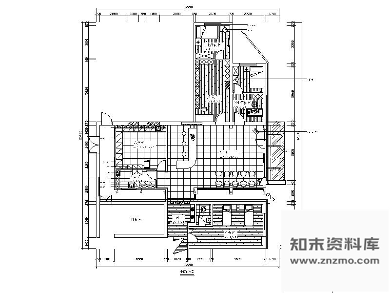 施工图无锡某疗养院住院部室内装修图