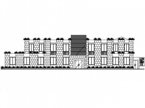 某著名饭店建筑施工图