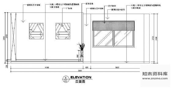 图块/节点某营业厅立面节点2