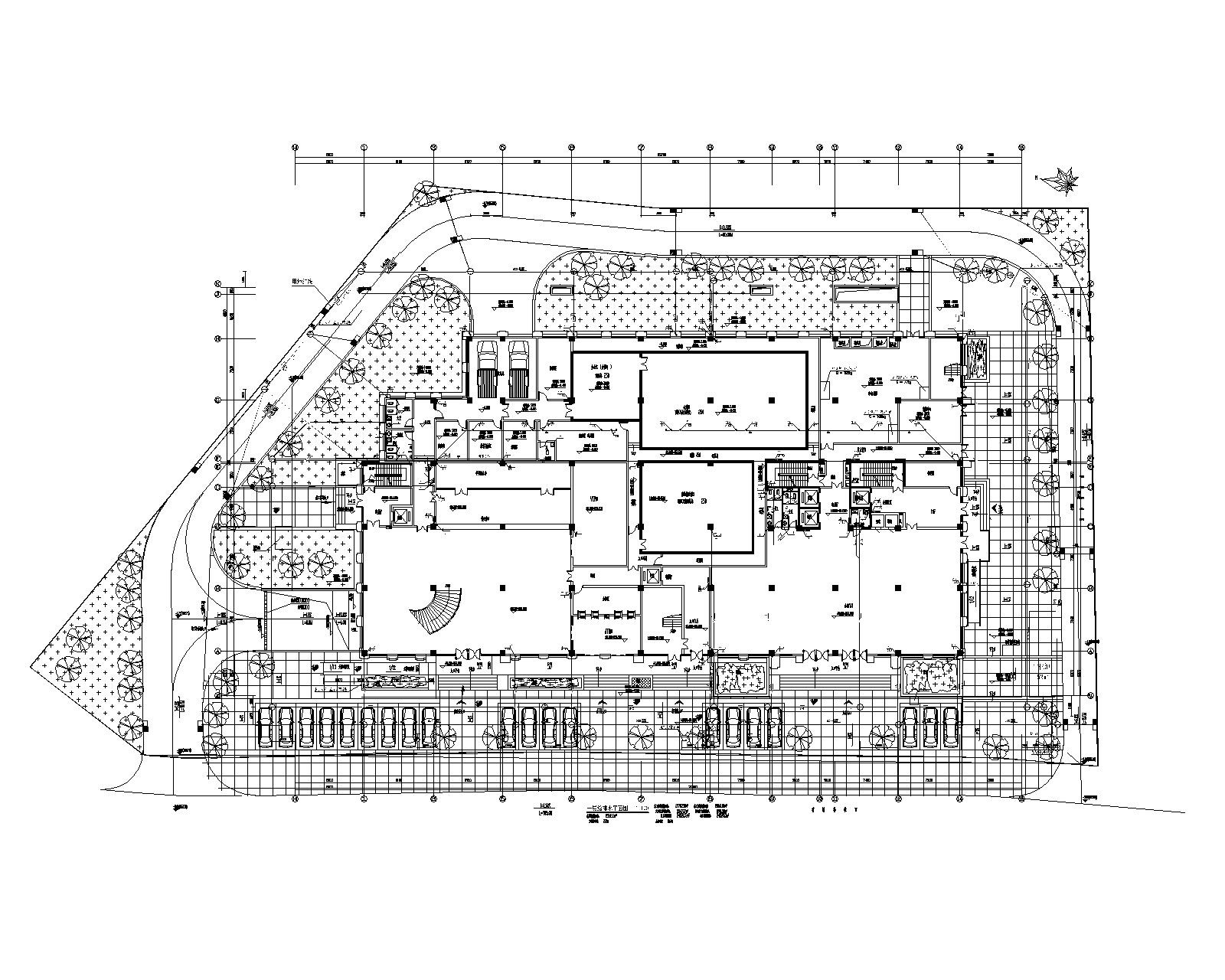 贵州省某大型办公楼机电设计施工图_200张 建筑给排水