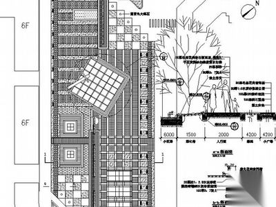 江西某休闲广场景观设计施工图