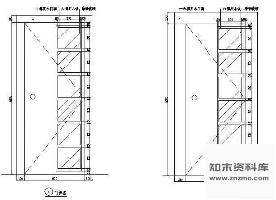 门详图 通用节点