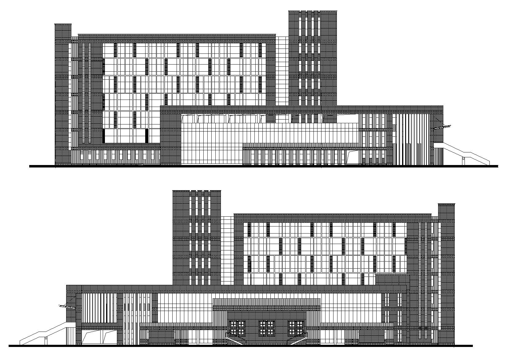 [江苏]盐城图书馆建筑工程项目施工图+文档