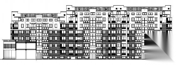 某八层住宅楼建筑施工图