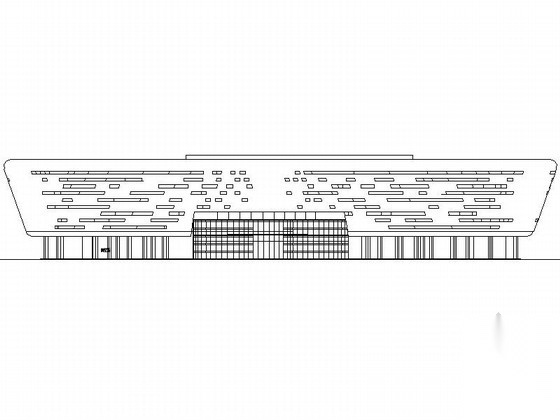 [东莞]某四层展览馆建筑扩初图（含效果图）