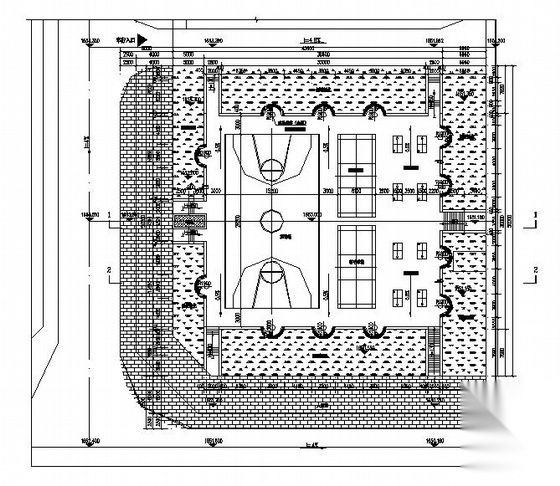 甘肃某广场绿化给水及照明全套施工图 园林景观给排水