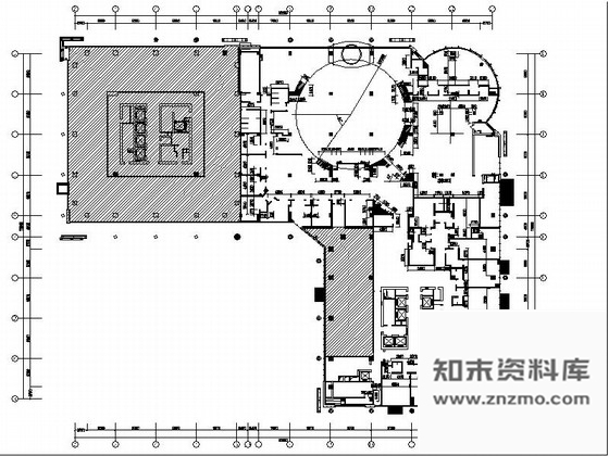 施工图江苏五星级大饭店豪华包厢装修CAD施工图含效果